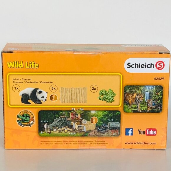 Schleich Panda Enclosure Wild Life Figurine - Picture 8 of 13